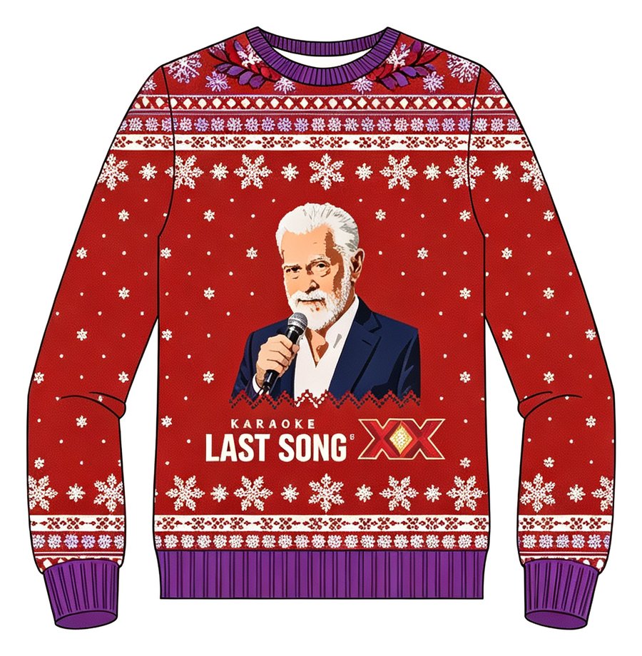 The Last Song knit sweater, front view