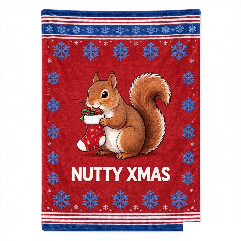 Nutty Xmas Blanket